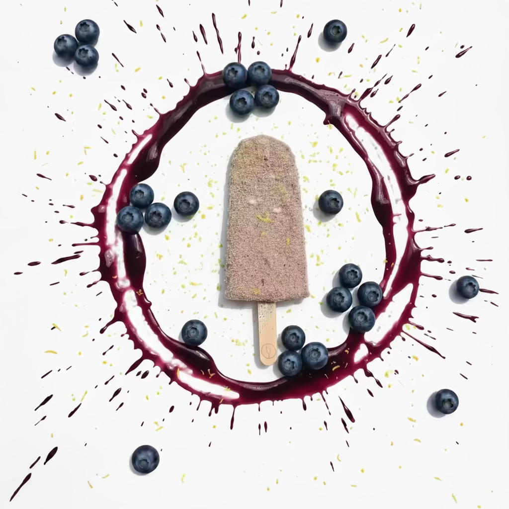 Blueberry Custard
